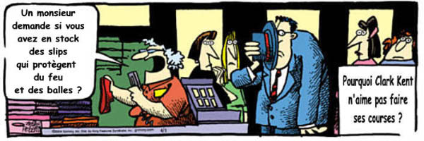 Clark Kent n'aime pas le shopping-humourenvrac